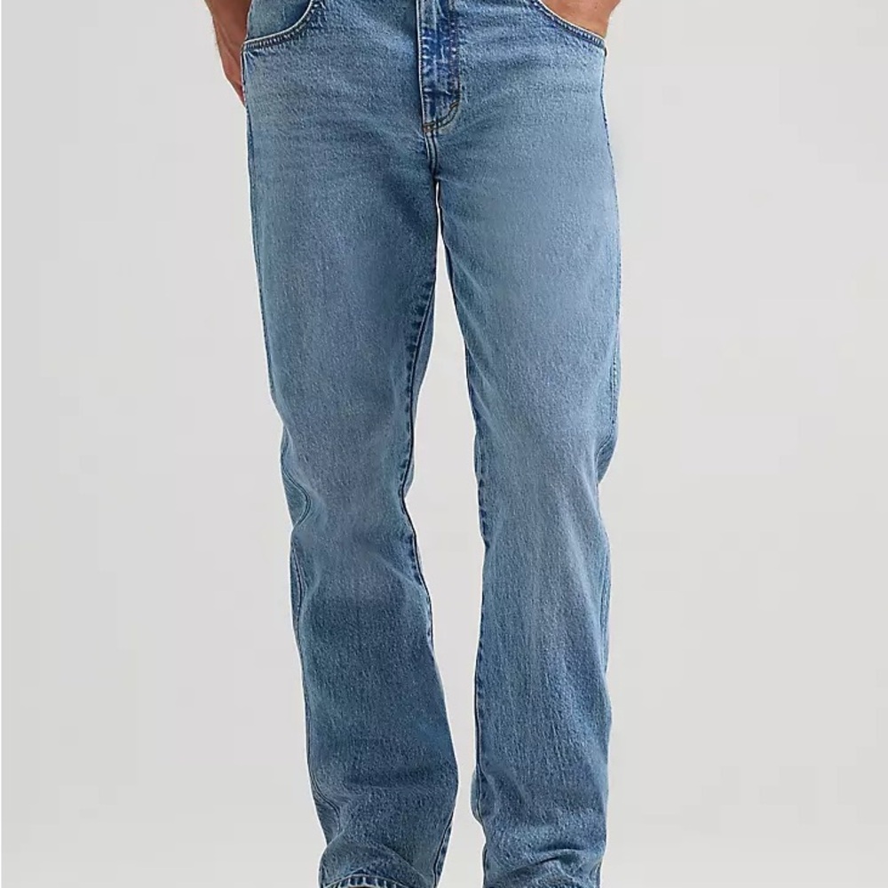 Men's Wrangler Retro Slim Fit Straight Leg Denim Jeans